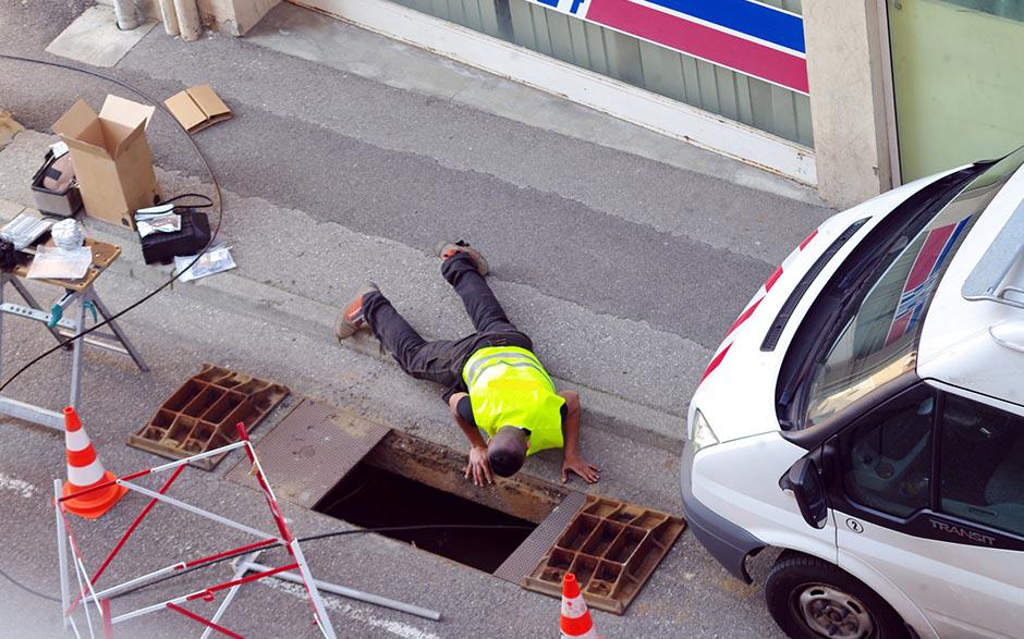 travaux assainissement prix Le Bourget